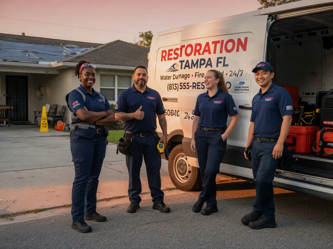 Water Damage Restoration company in Pittsburg, KS